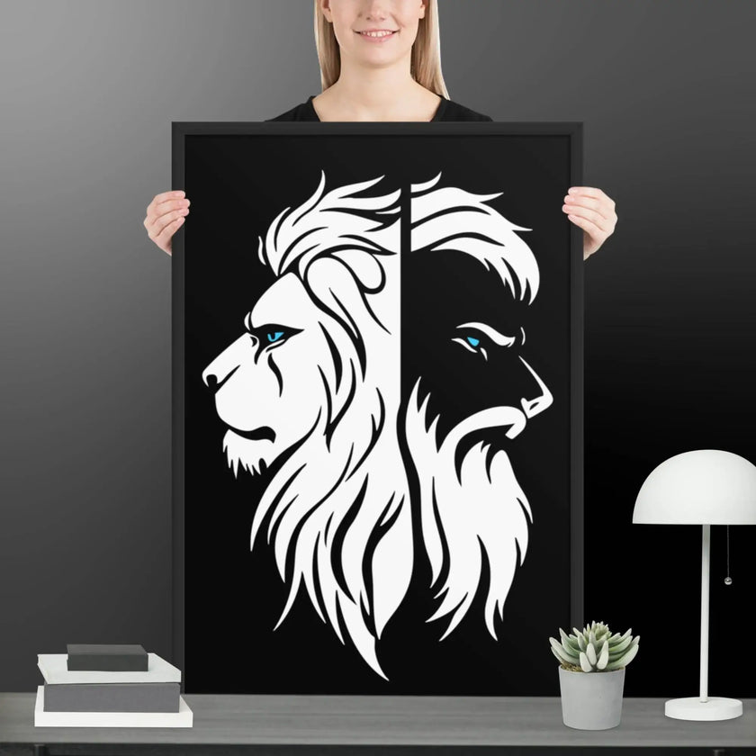 King of Chaos Framed poster - STYLISHOUR