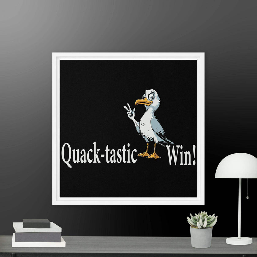Fantastic Win Framed canvas - STYLISHOUR