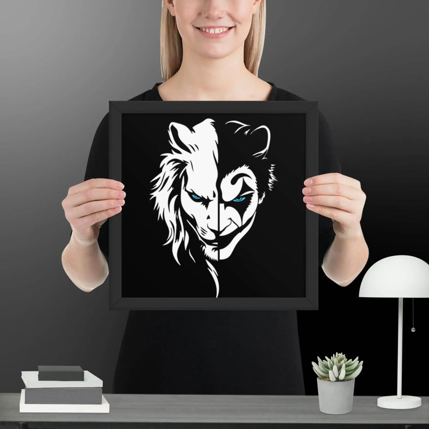 Predator of Punchlines Framed poster - STYLISHOUR