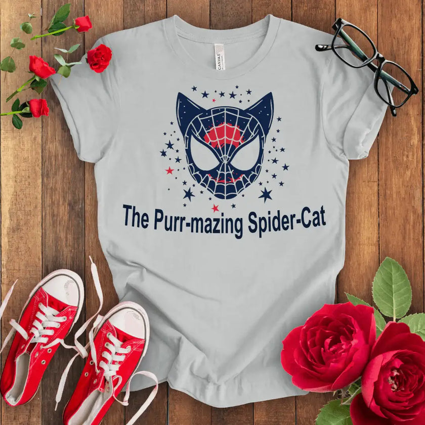 Amazing Spider Cat T-shirt - STYLISHOUR