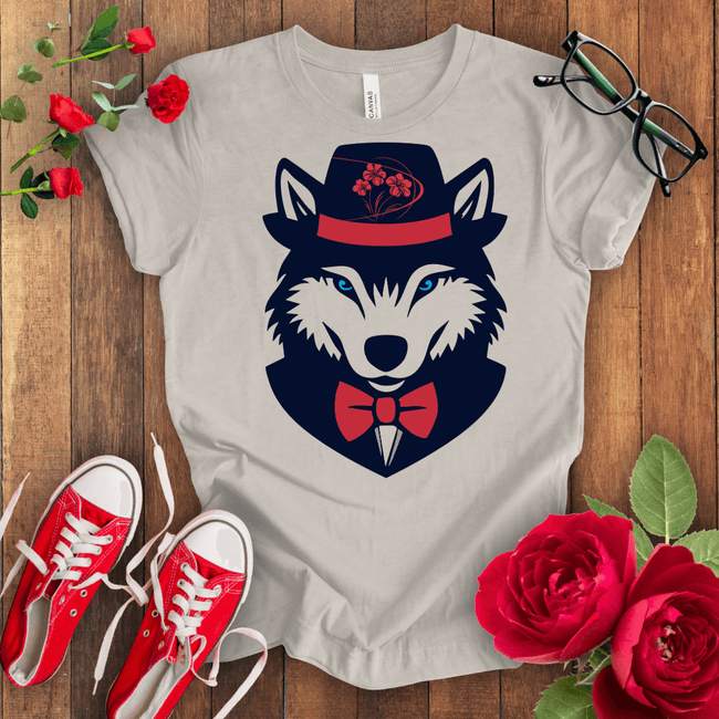 Cool and Calm Wolf T-shirt - STYLISHOUR