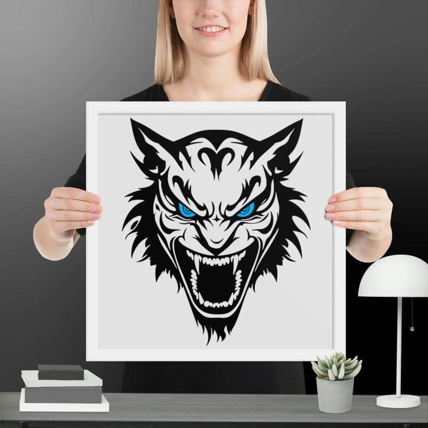 Jungle Madness Wall Art Framed poster - STYLISHOUR