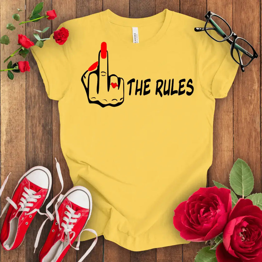 F*** The Rules T-shirt - STYLISHOUR