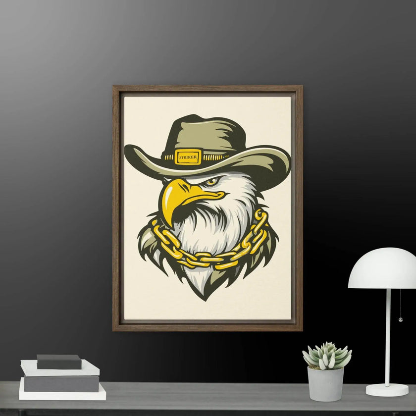Boss Eagle Framed canvas - STYLISHOUR