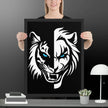 Roar & Madness Wall Art Framed Poster - STYLISHOUR