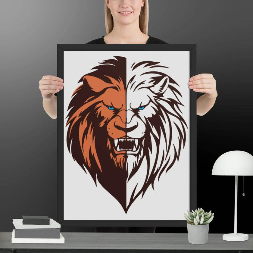 The Lion King Wall Art Framed poster - STYLISHOUR