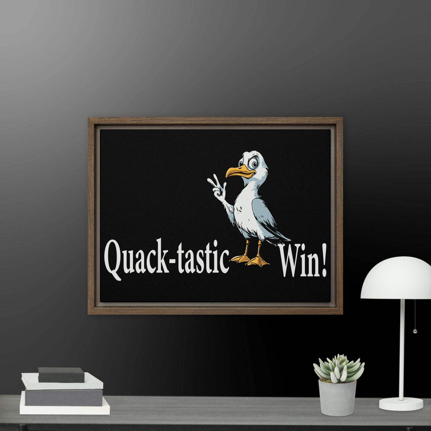Fantastic Win Framed canvas - STYLISHOUR