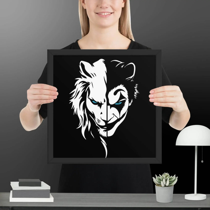 Predator of Punchlines Framed poster - STYLISHOUR