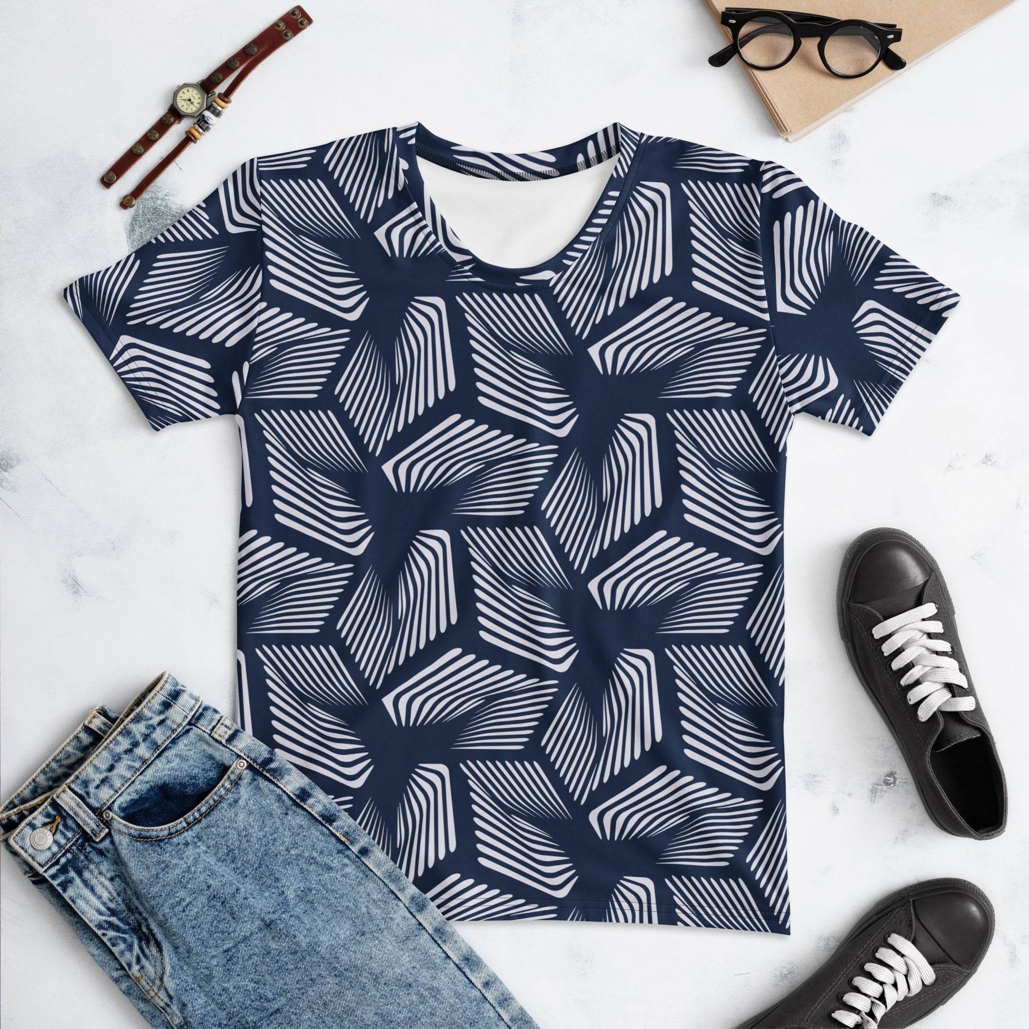 Crew Neck T-shirt - STYLISHOUR