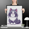 Cute Cat Framed matte paper poster - STYLISHOUR