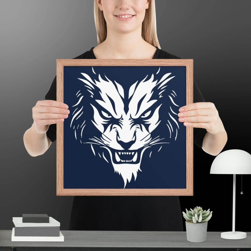 Roaring Madness Framed poster - STYLISHOUR