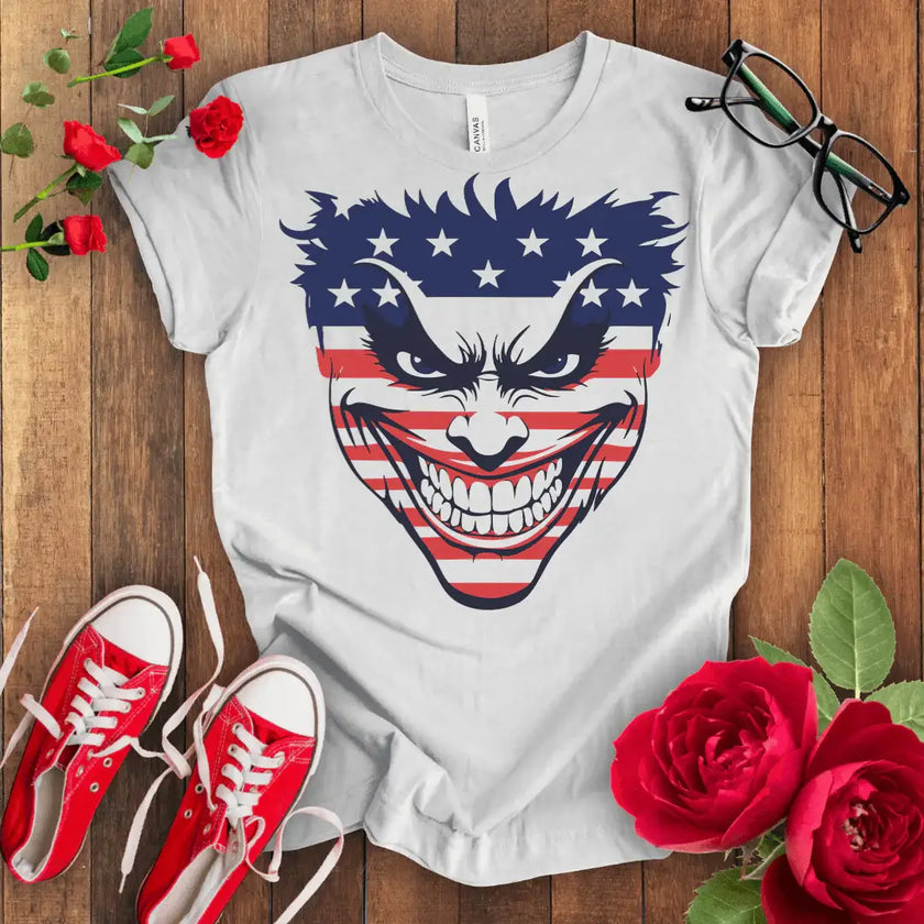 Joker Villain Vibes Premium T-shirt - STYLISHOUR