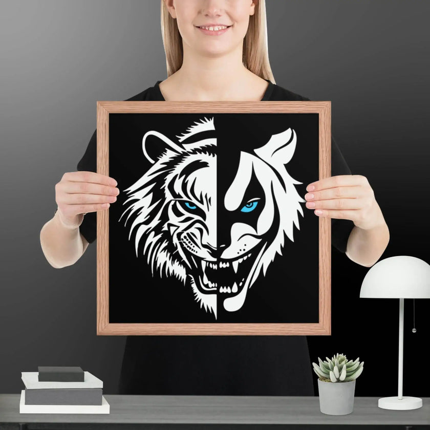 Laugh of the Wild Framed poster - STYLISHOUR