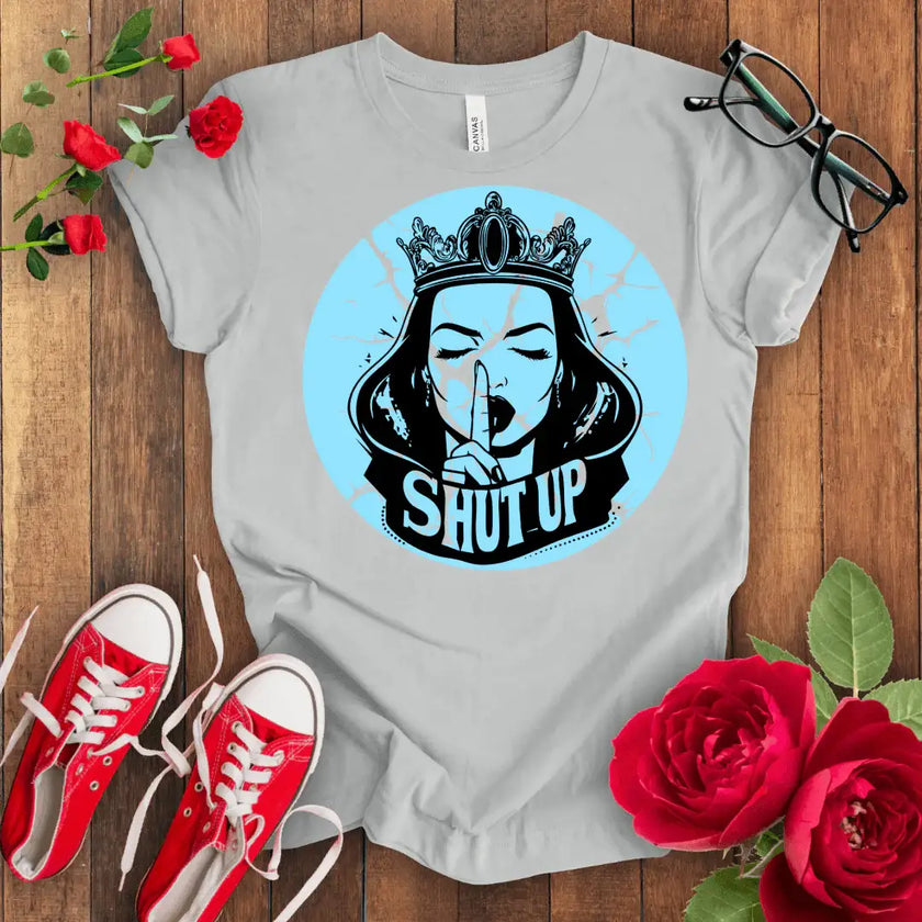 Ssshut Up Tee - Silence is Golden - STYLISHOUR