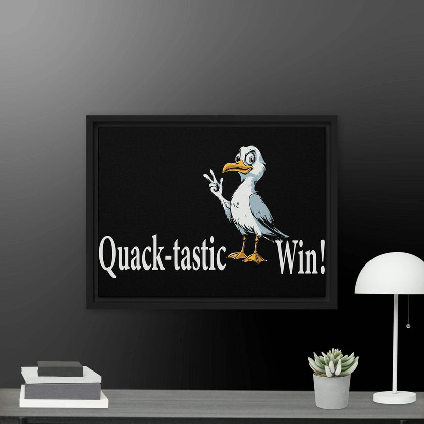 Fantastic Win Framed canvas - STYLISHOUR