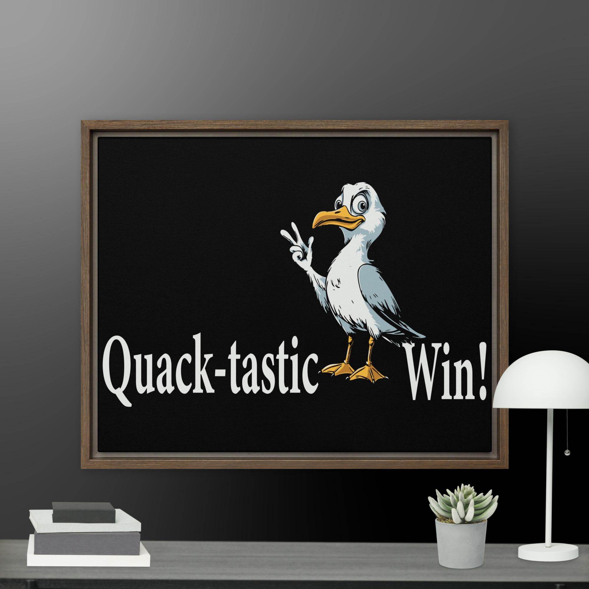 Fantastic Win Framed canvas - STYLISHOUR