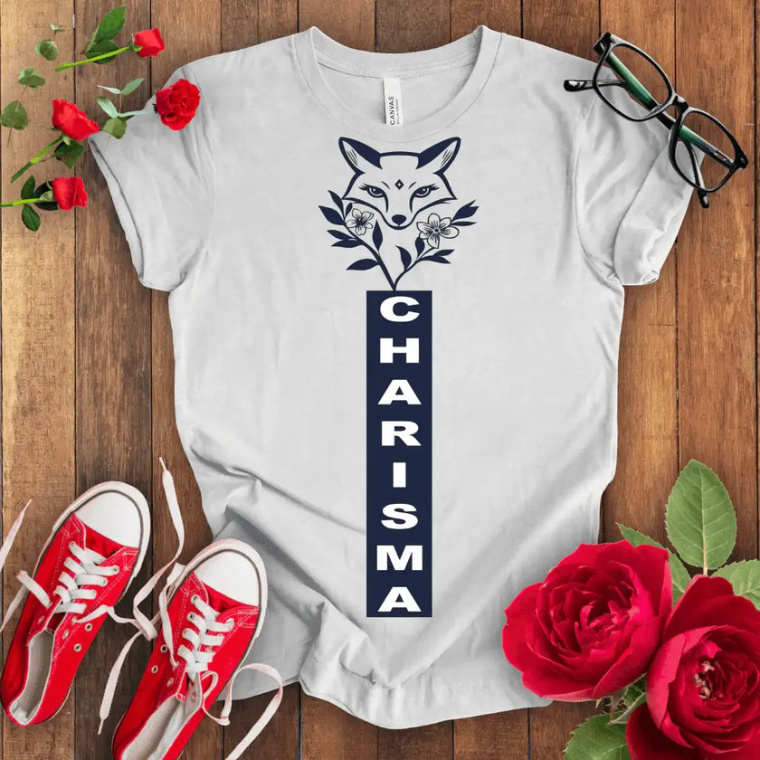 Fox Print Tee - Wild & Fun Graphic Shirt - STYLISHOUR