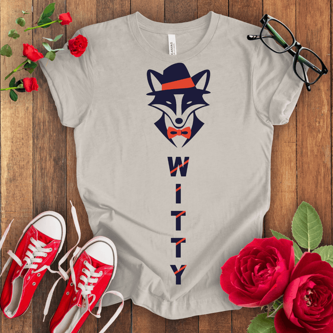 Cute Witty Fox T-shirt - STYLISHOUR