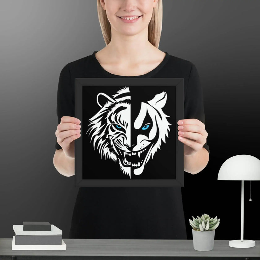 Laugh of the Wild Framed poster - STYLISHOUR