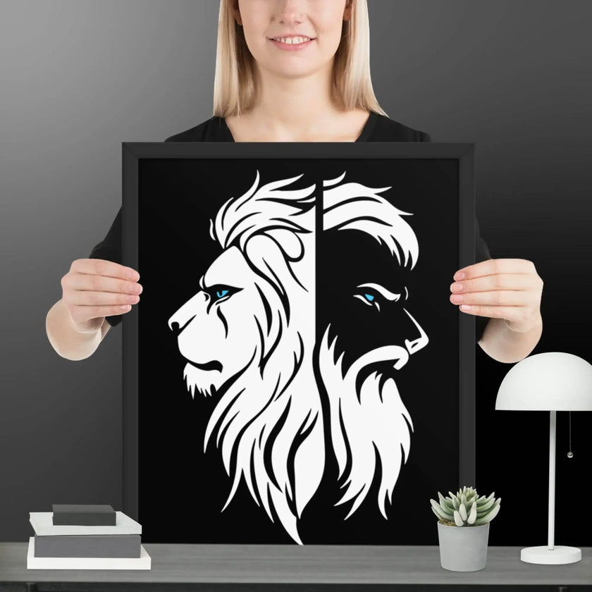 King of Chaos Framed poster - STYLISHOUR