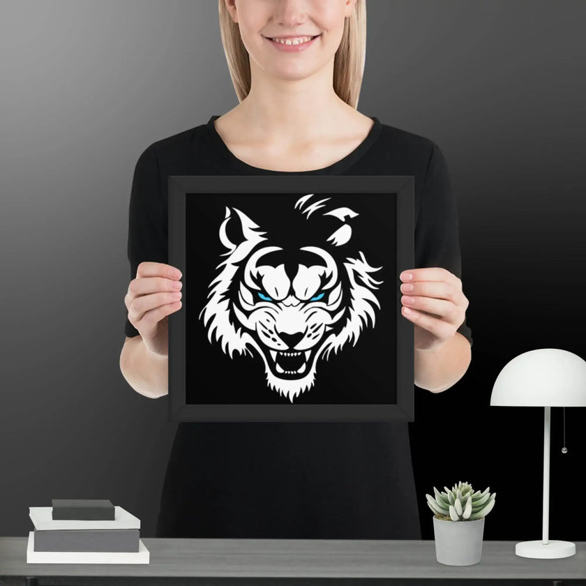 Fusion of Beast and Madness Framed poster - STYLISHOUR