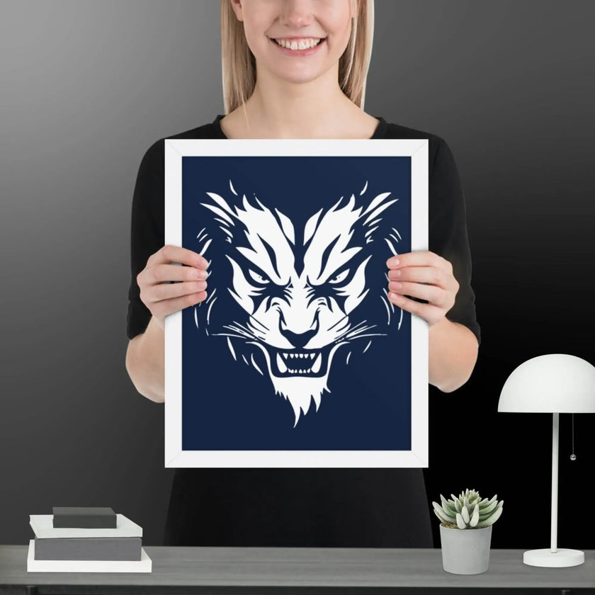 Roaring Madness Framed poster - STYLISHOUR