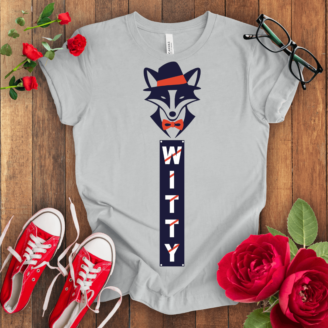 Witty Fox T-shirt - STYLISHOUR