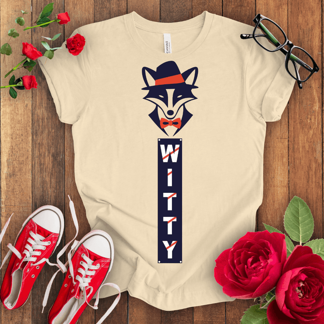 Witty Fox T-shirt - STYLISHOUR