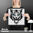 Fierce Fusion Wall Art Framed poster - STYLISHOUR