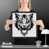Fierce Fusion Wall Art Framed poster - STYLISHOUR