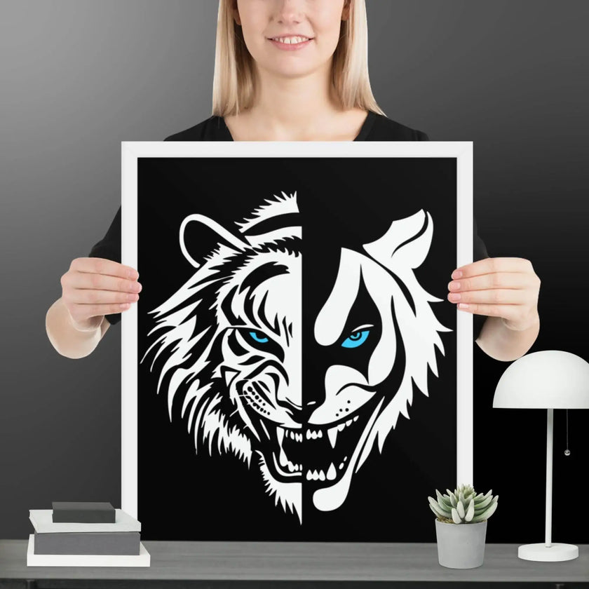 Laugh of the Wild Framed poster - STYLISHOUR