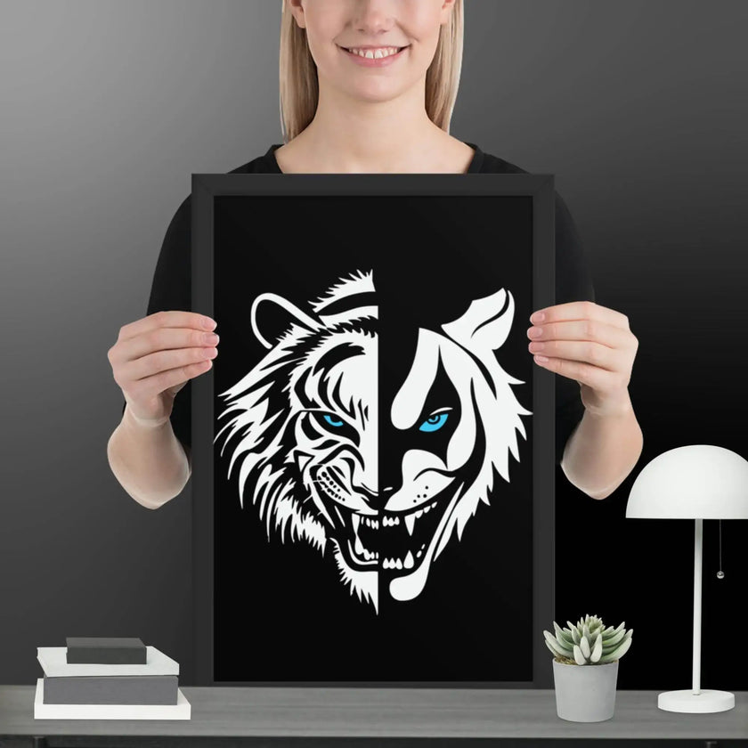 Laugh of the Wild Framed poster - STYLISHOUR