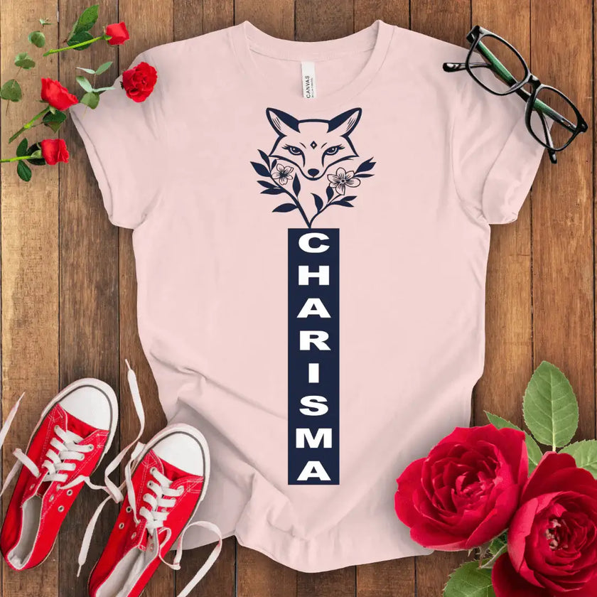 Fox Print Tee - Wild & Fun Graphic Shirt - STYLISHOUR