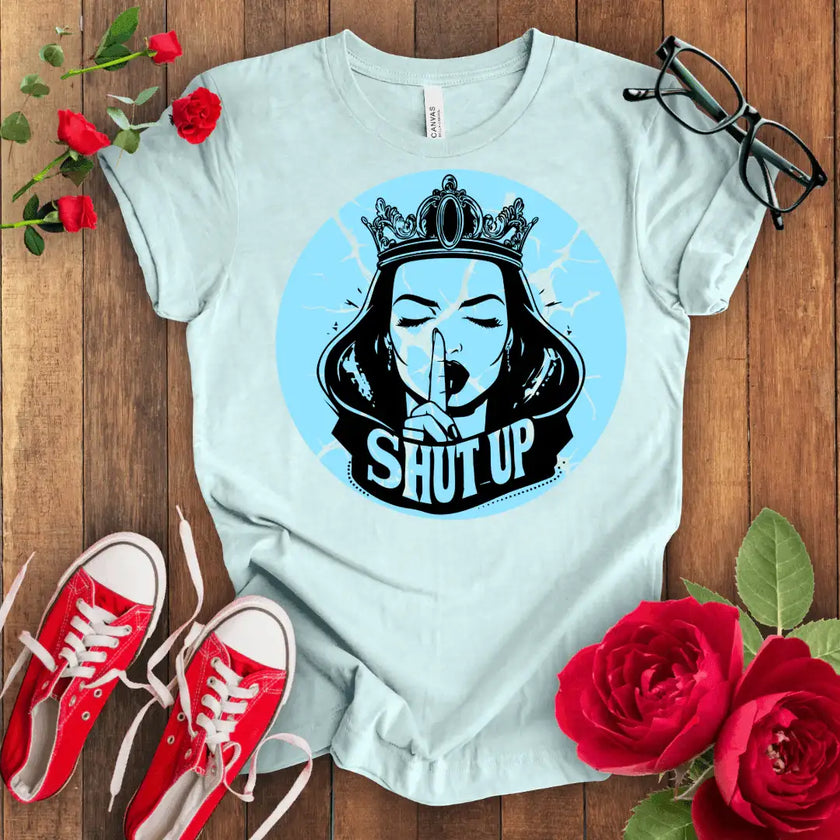 Ssshut Up Tee - Silence is Golden - STYLISHOUR