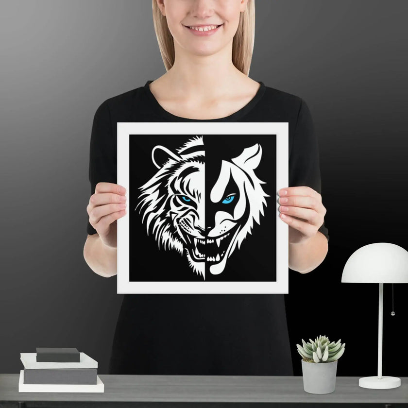 Laugh of the Wild Framed poster - STYLISHOUR