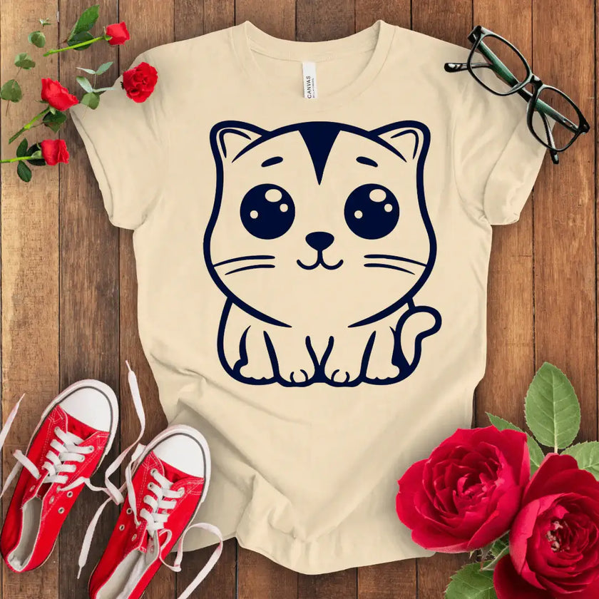 Royal Purr Empress Kitty T-shirt - STYLISHOUR