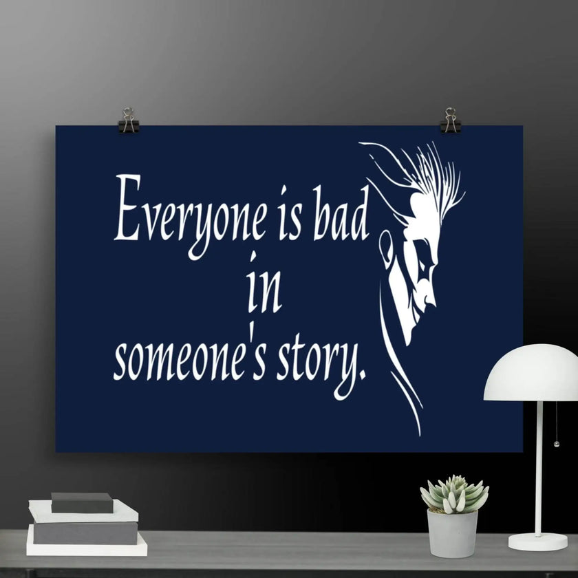 Everyone is Bad Joker Poster - STYLISHOUR