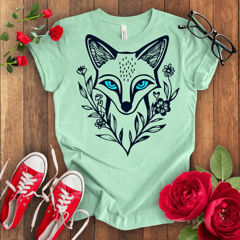 Fox T-shirt: Adorable and Cute Design - STYLISHOUR