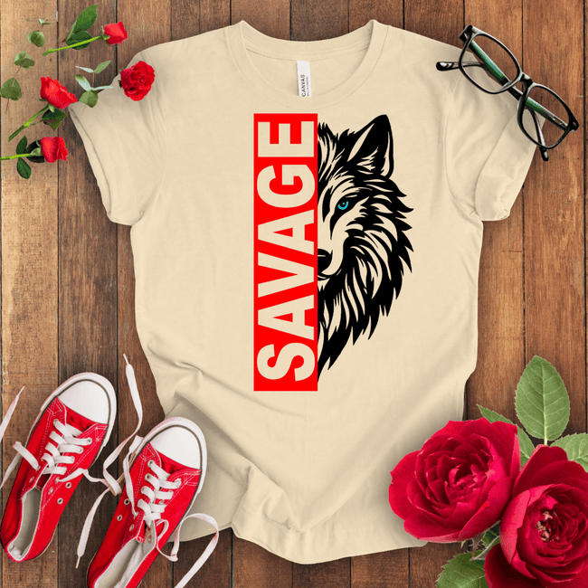 Savage Fox T-shirt - STYLISHOUR