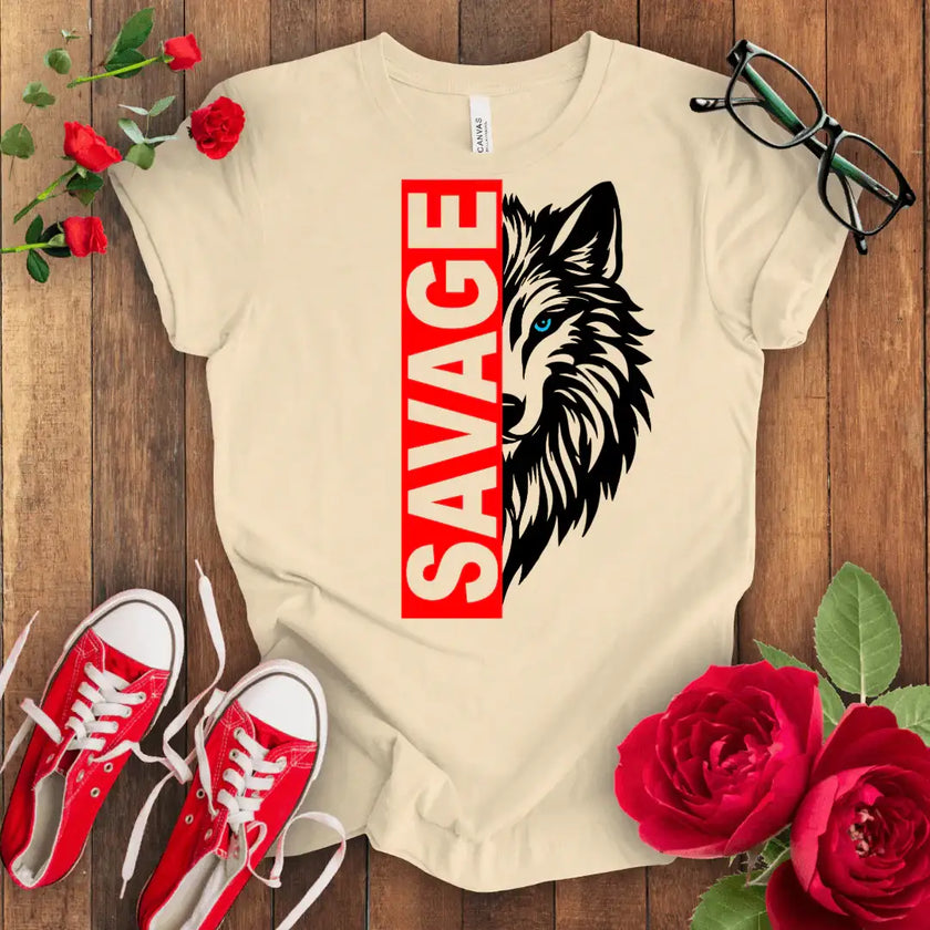 Savage Fox Tee - Wild & Stylish Clothing - STYLISHOUR