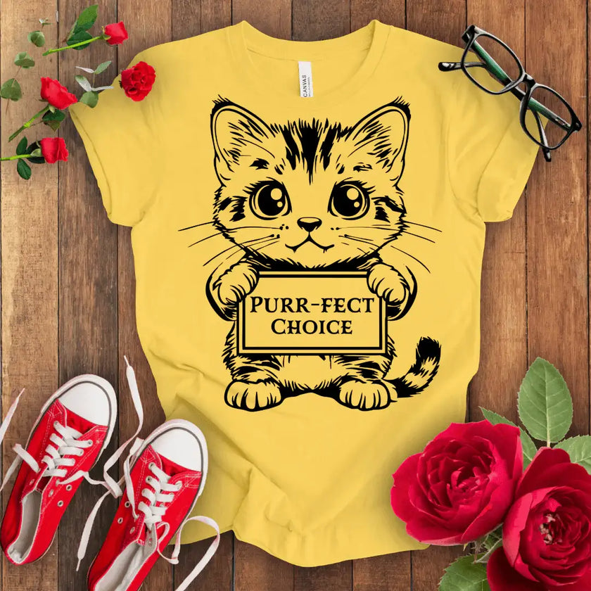 Perfect Choice Kitten T-shirt - STYLISHOUR