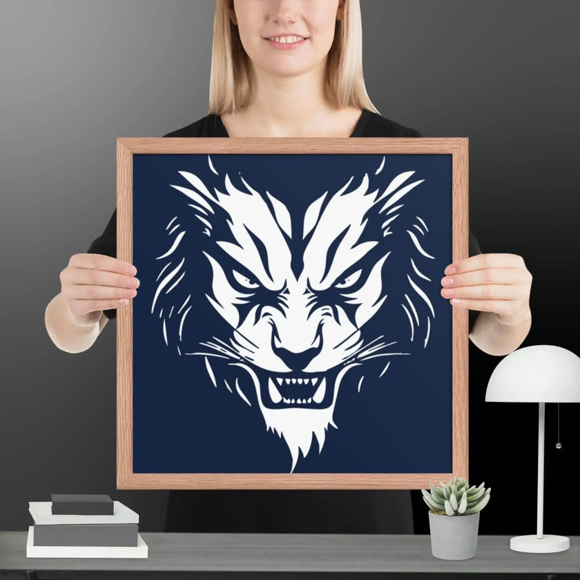 Roaring Madness Framed poster - STYLISHOUR