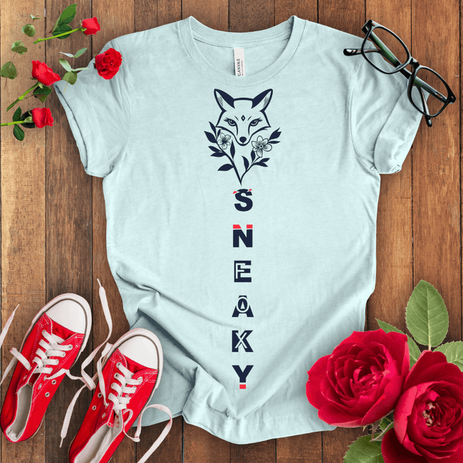 Cute Sneaky Fox T-shirt - STYLISHOUR