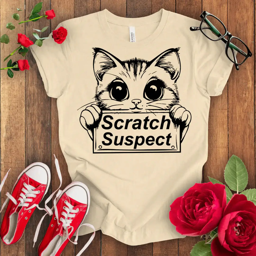 Scratch Suspect Kitten T-shirt - STYLISHOUR