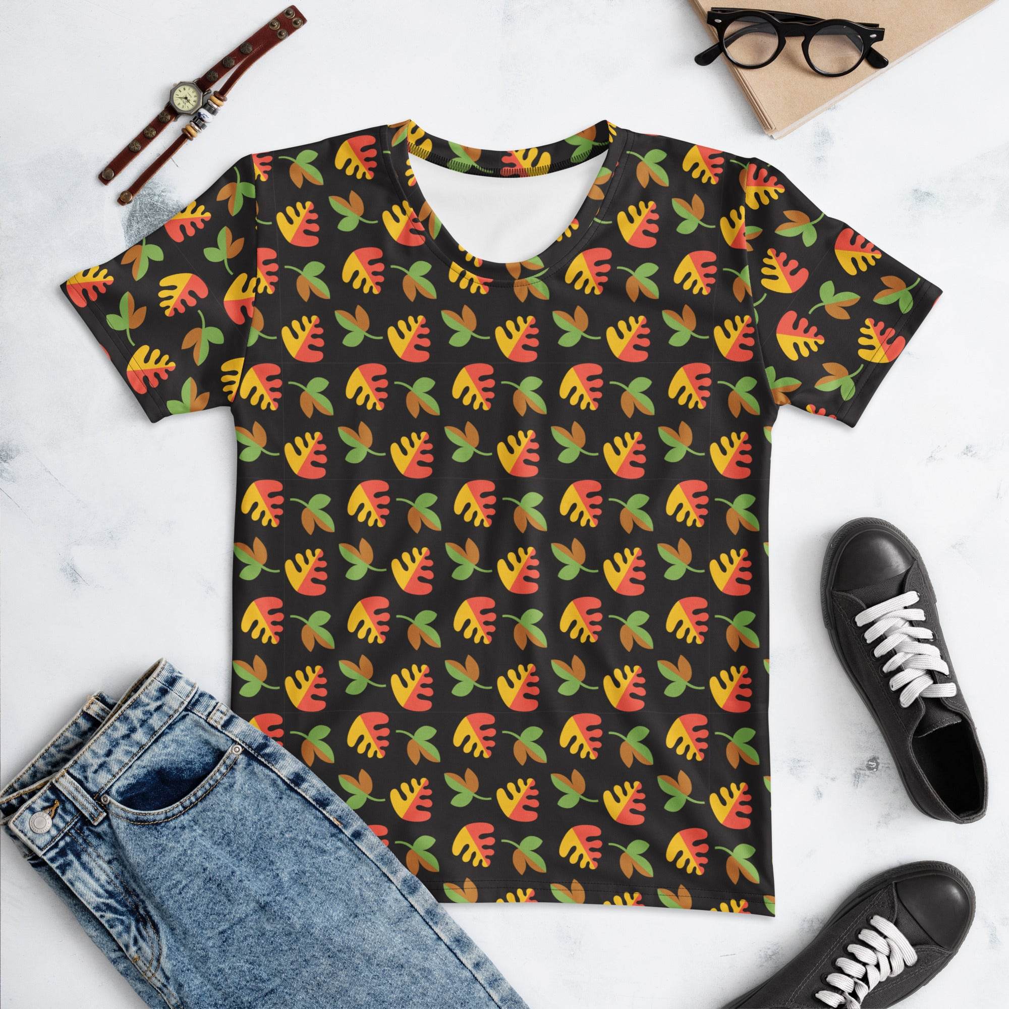 Crew Neck T-shirt - STYLISHOUR