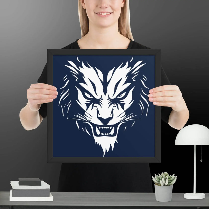 Roaring Madness Framed poster - STYLISHOUR