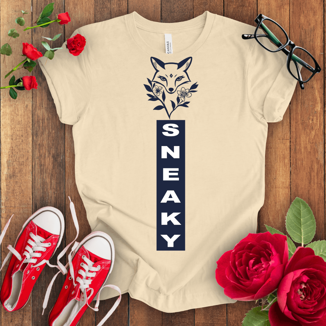Sneaky Fox T-shirt - STYLISHOUR