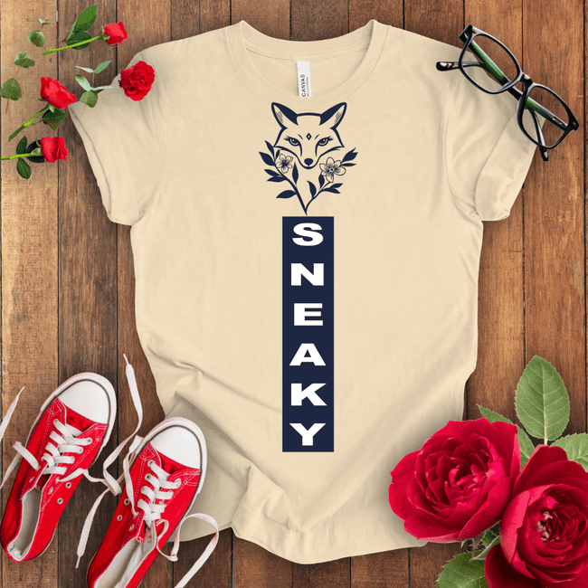 Sneaky Fox T-shirt - STYLISHOUR