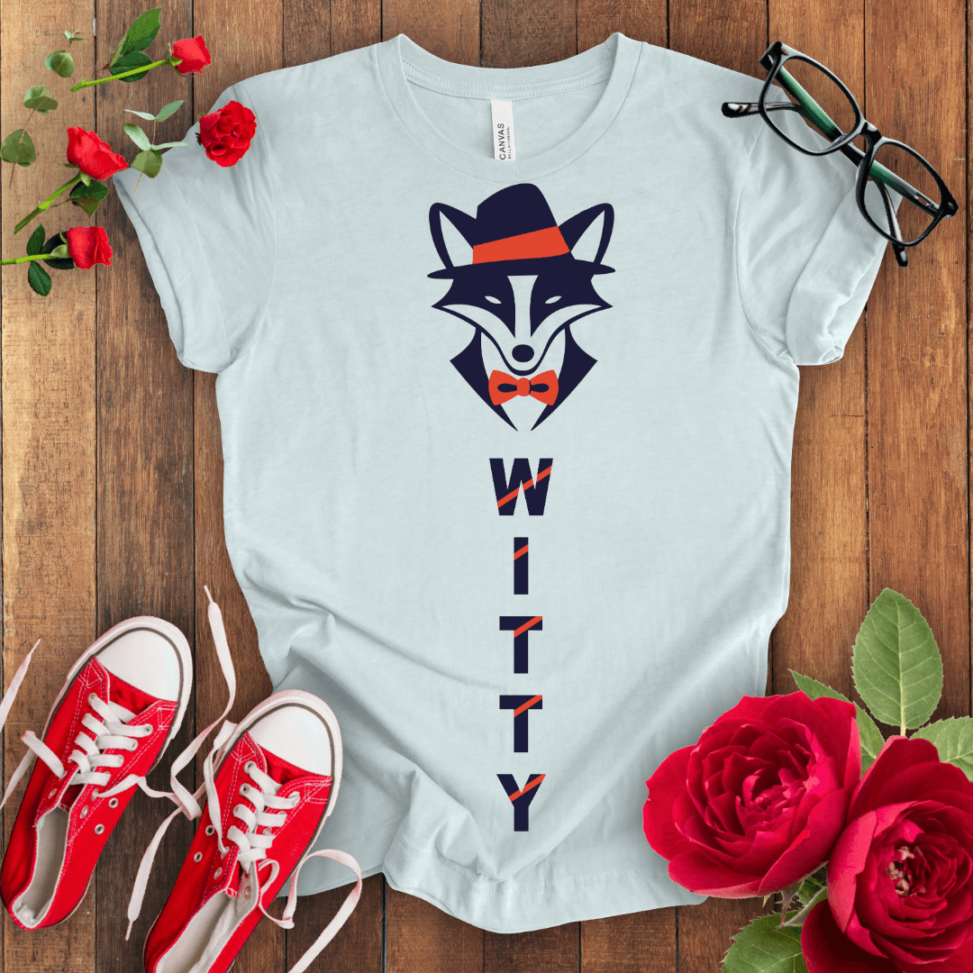 Cute Witty Fox T-shirt - STYLISHOUR