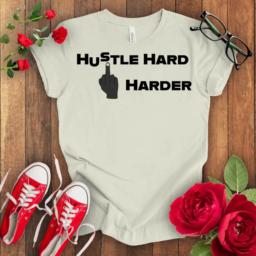 Hustle Hard Tee: Motivation in a Shirt - STYLISHOUR